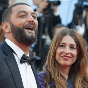 Ramzy Bedia et sa compagne Marion - Montée des marches de la cérémonie de clôture du 70ème Festival International du Film de Cannes, France, le 28 mai 2017. © Pierre Perusseau/Bestimage 