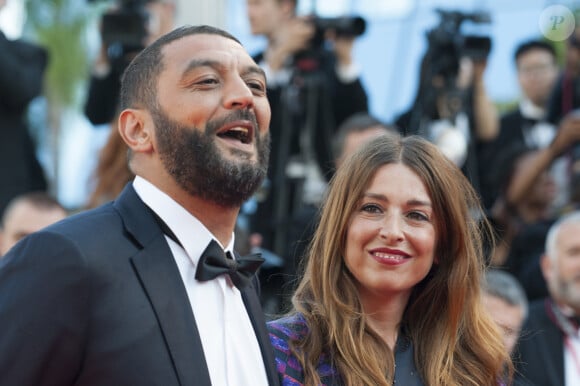 Ramzy Bedia et sa compagne Marion - Montée des marches de la cérémonie de clôture du 70ème Festival International du Film de Cannes, France, le 28 mai 2017. © Pierre Perusseau/Bestimage 