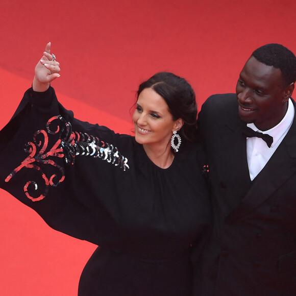 Omar Sy et sa femme Hélène - Montée des marches du film « Top Gun : Maverick » lors du 75ème Festival International du Film de Cannes. Le 18 mai 2022 © Giancarlo Gorassini / Bestimage 