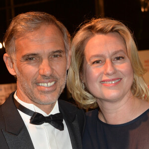 Paul Belmondo et sa femme Luana Belmondo - 35ème cérémonie de remise des grands prix du Festival Automobile International à l'hôtel National des Invalides à Paris, le 28 janvier 2020. © Veeren/Bestimage 