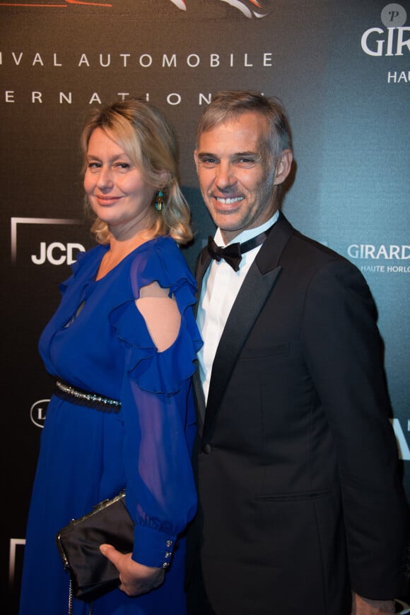 Paul Belmondo et sa femme Luana Belmondo - Personnalités au "Festival Automobile International - H.D.O." à l'Hôtel des Invalides à Paris. Le 29 janvier 2019 © Alexandre Fay / PixPlanete / Bestimage