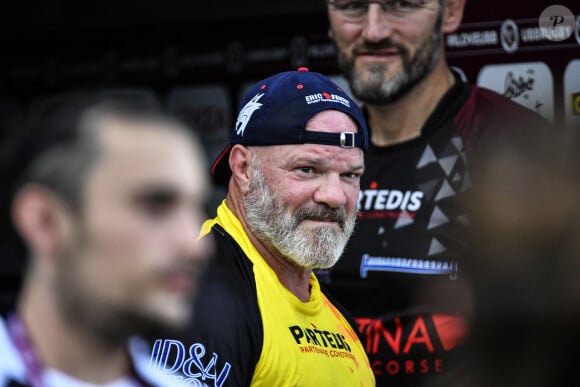 Philippe Etchebest - Deuxième édition du match des Légendes "La revanche" au stade Chaban-Delmas à Bordeaux le 13 septembre 2021. © Thierry Breton/Panoramic/Bestimage 