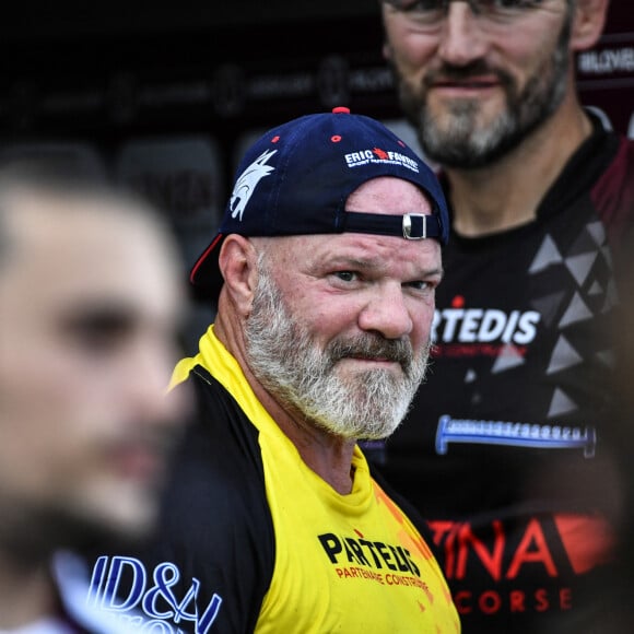 Philippe Etchebest - Deuxième édition du match des Légendes "La revanche" au stade Chaban-Delmas à Bordeaux le 13 septembre 2021. © Thierry Breton/Panoramic/Bestimage 