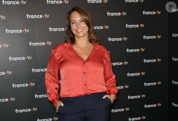 Elle a reconnu qu'il y avait eu des tensions
Julia Vignali au photocall de la conférence de presse de rentrée de France Télévisions à Paris, France, le 4 septembre 2024. © Coadic Guirec/Bestimage 