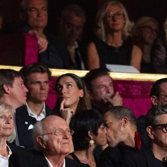 Avec Arié Elmaleh notamment !
Exclusif - JoeyStarr et sa nouvelle compagne Pauline Latchoumanin au "concerto pour la paix" de Omar Harfouch au théâtre des Champs-Elysées le 18 septembre 2024. © Peruseau / Tribeca / Bestimage