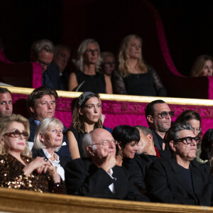 Exclusif - JoeyStarr et sa nouvelle compagne Pauline Latchoumanin au "concerto pour la paix" de Omar Harfouch au théâtre des Champs-Elysées le 18 septembre 2024. © Peruseau / Tribeca / Bestimage 