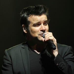 Roch Voisine en concert a l'Olympia a Paris, le 21 avril 2013. 