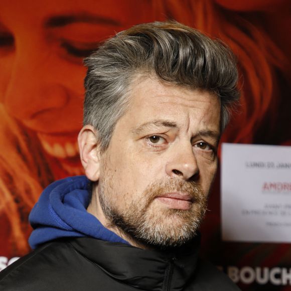 Exclusif - Benjamin Biolay lors de l'avant-première du film "Amore Mio" au Cinéma Saint-André des Arts à Paris le 23 janvier 2023. © Denis Guignebourg / Bestimage 