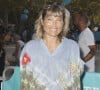 Mélanie Page est actuellement au théâtre 
Mélanie Page - People à la Pétanque Turquoise sur la Place des Lices à Saint-Tropez, au profit de l'association "Soleil d'Enfance"© Jack Tribeca / Bestimage 