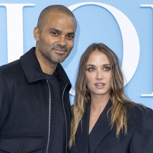 Un joli duo qui a fait le bonheur des photographes.
Tony Parker et sa compagne Agathe Teyssier Napoletano au photocall du défilé de mode féminine Dior printemps-été 2025 lors de la Fashion Week de Paris (PFW), à Paris, France, le 24 septembre 2024. © Olivier Borde/Bestimage 