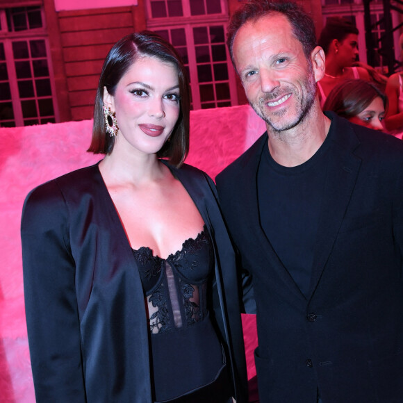 Iris Mittenaere, Laurent Milchior à la 17ème édition du Etam Live Show à la Monnaie de Paris le 24 septembre 2024. © Rachid Bellak / Bestimage