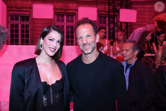 Iris Mittenaere, Laurent Milchior à la 17ème édition du Etam Live Show à la Monnaie de Paris le 24 septembre 2024. © Rachid Bellak / Bestimage