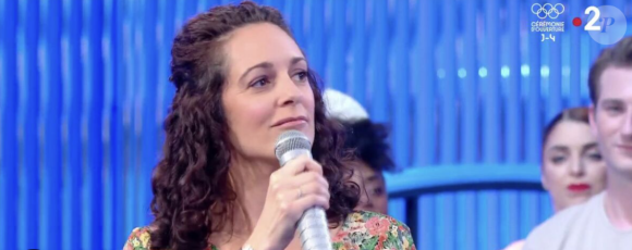 Coline, nouvelle Maestro de "N'oubliez pas les paroles", sur France 2