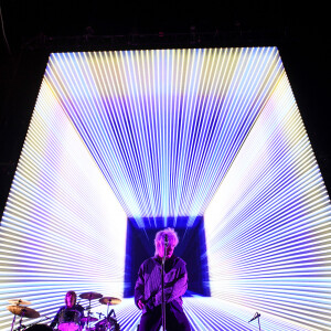 Nicola Sirkis - Le groupe Indochine est sur la scène de l'AccorHotels Arena à Paris pour le Concert Test Ambition Live Again le 29 mai 2021. © Anthony Ghnassia / Pool / Bestimage 