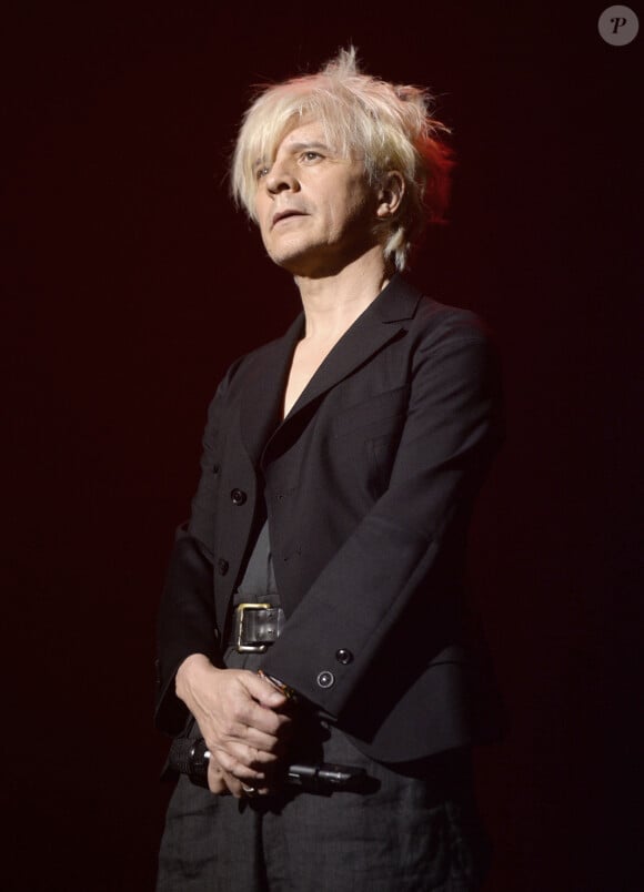 Nicola Sirkis - Indochine (Grand Prix de la chanson française) - Grand Prix Sacem 2018 à la salle Pleyel à Paris présenté par V. Dedienne, le 10 décembre 2018. © Veeren/Bestimage 