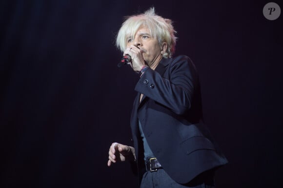 Nicola Sirkis - Indochine (Grand Prix de la chanson française) - Grand Prix Sacem 2018 à la salle Pleyel à Paris présenté par V. Dedienne, le 10 décembre 2018. © Veeren/Bestimage