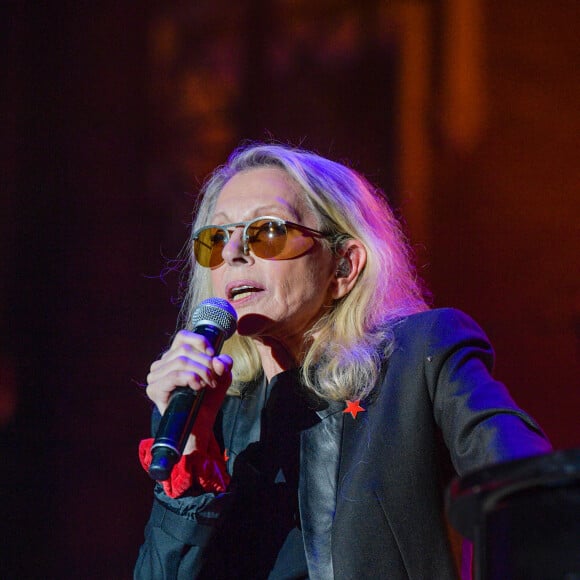 Exclusif - Véronique Sanson en concert pour le festival du château de Solliès-Pont, France, le 17 juillet 2021. © Patrick Carpentier/Bestimage 