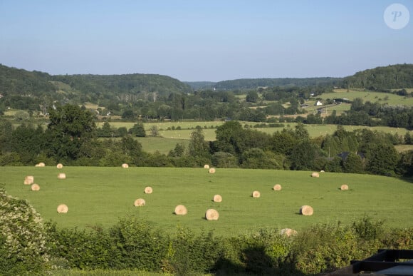 La comédienne de 54 ans révèle notamment son amour inconditionnel pour la Normandie...
Paysage de campagne a Pierrefitte en Auge (14) - Photo by Benard/ANDBZ/ABACAPRESS.COM 