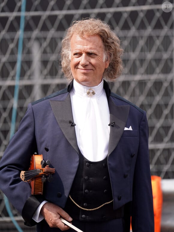 Le violoniste néerlandais Andre Rieu lors du Grand Prix des Pays-Bas. Circuit Zandvoort, Pays-Bas. dimanche 27 août 2023.