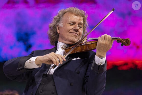 Andre Rieu se produit à l'AO Arena, Manchester, Angleterre avec le Johann Strauss Orchestra, le 12 mai 2023, Photo par Mike Gray/Avalon/ABACAPRESS.COM