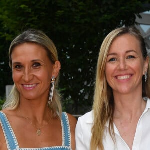 Tatiana Golovin, Mary Patrux - 2ème édition du gala "Coeur Central" au profit de Terre d'Impact fonds de dotation de la FFT et de l'association "Fête le Mur "sur le Court Central Philippe Chatrier à Roland Garros, Paris le 28 juin 2023. © Veeren/Bestimage