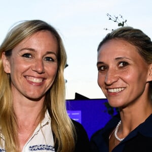 Exclusif - Mary Patrux, Tatiana Golovin - Soirée du 10ème anniversaire de BeIn Sports à Paris le 1er juin 2022.  BeIn Sports 10th anniversary party in Paris on June 1, 2022.