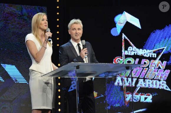 Mary Patrux, Darren Tulett - Ceremonie 'Georges Bertellotti Golden Podium Awards' a Monaco le 16 Octobre 2012. 