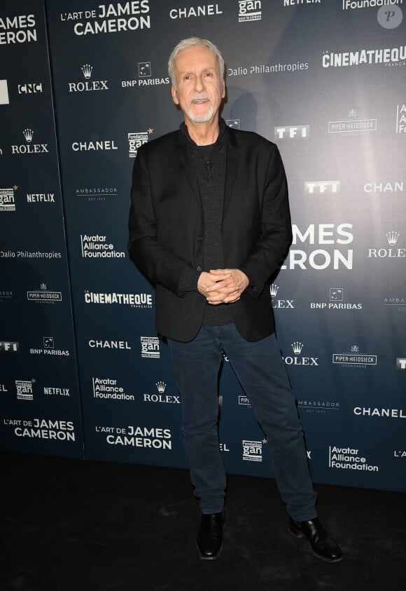 James Cameron - Vernissage de l’exposition "L'Art de James Cameron" à La Cinémathèque française à Paris le 3 avril 2024 © Guirec Coadic / Bestimage