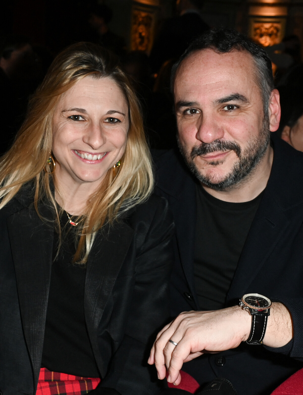 Photo : François-Xavier Demaison et sa femme Anaïs Tihay - Inauguration ...