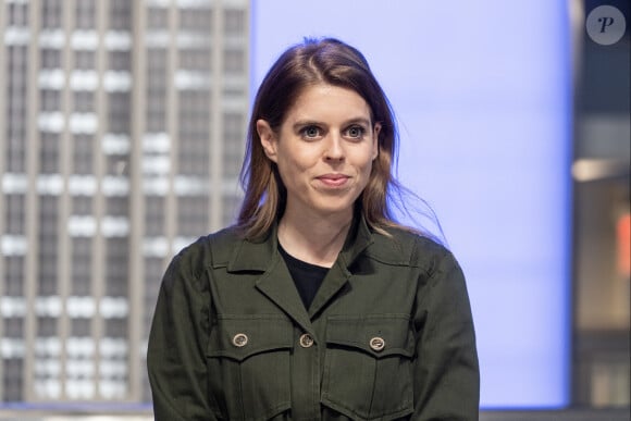 Son Altesse Royale la Princesse Béatrice d'York allume l'Empire State Building en partenariat avec Outward Bound afin de collecter des fonds pour le programme d'éducation. (Photo: @ Lev Radin/Pacific Press)