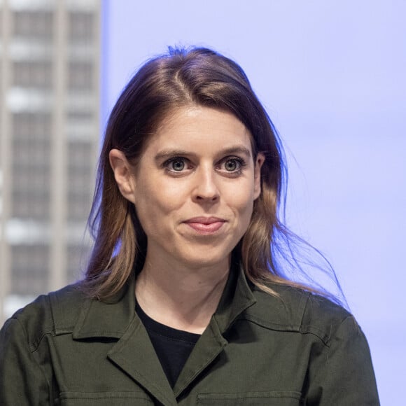 Son Altesse Royale la Princesse Béatrice d'York allume l'Empire State Building en partenariat avec Outward Bound afin de collecter des fonds pour le programme d'éducation. (Photo: @ Lev Radin/Pacific Press)