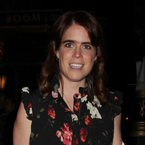 La princesse Eugenie d'York à son arrivée au dîner "Fashion Trust Arabia London" au Claridges Hotel à Londres.