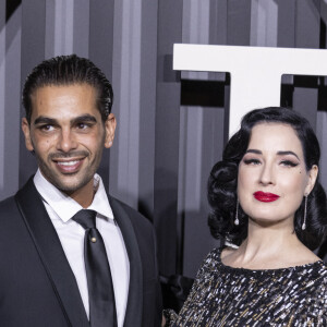 Dita Von Teese, Christophe Licata - Gala d'ouverture de la saison de la danse 2021/2022 au Palais Garnier à Paris le 24 septembre 2021 © Olivier Borde / Bestimage