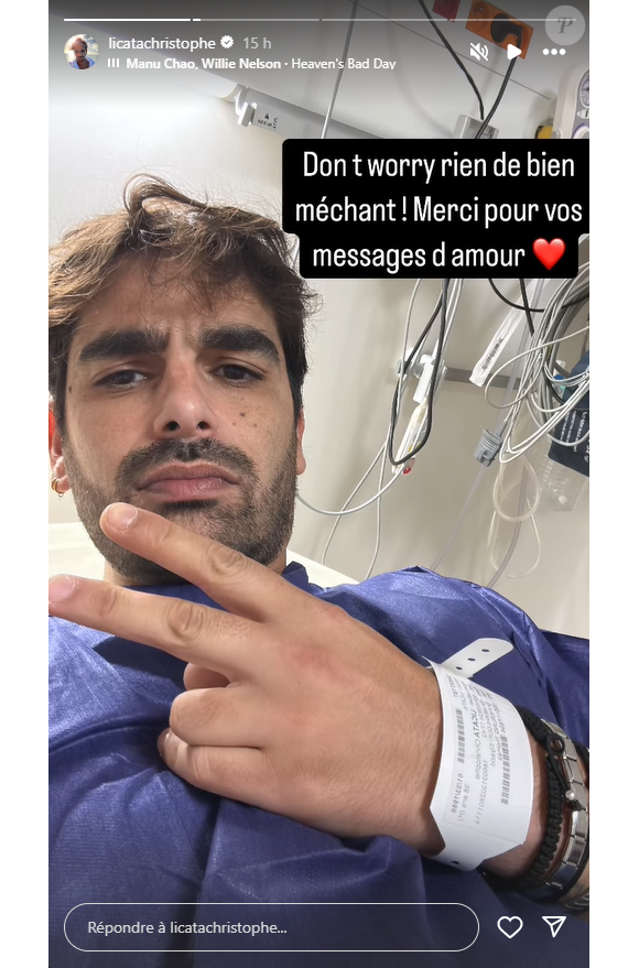 Une nouvelle qu'il a annoncée sur Instagram, le 3 octobre 2024
Christophe Licata de "Danse avec les stars" a été hospitalisé