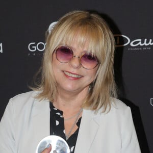 France Gall à la press Room de la 11ème cérémonie des Globes de Cristal au Lido à Paris le 30 janvier 2017. © CVS / Bestimage 