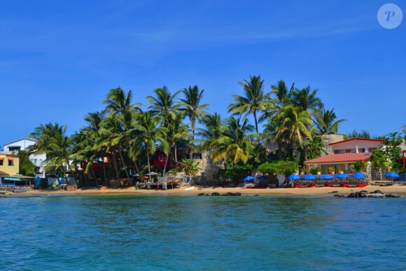 île de Ngor au large de Dakar, où France Gall avait sa maison.@Alamy by Abaca