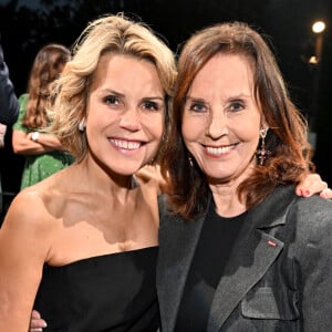 Laura Tenoudji Estrosi et Denise Fabre durant "Lou Festin Nissart", un diner amical et convivial autour de Christian Estrosi, le maire de Nice, au jardin Albert 1er sur la Coulée Verte à Nice © Bruno Bebert/Bestimage 