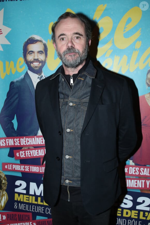 Exclusif - Éric Berger - Célébrités à la 600ème de la Pièce " Une idée géniale " au Théâtre des Variétés à Paris, France. Le 2 Octobre 2024. © Bertrand Rindoff / Bestimage 