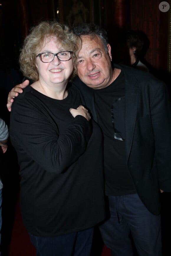 Exclusif - Agnès Boury et Frédéric Jérôme - Célébrités au cocktail à la suite de la 600ème de la Pièce " Une idée géniale " au Théâtre des Variétés à Paris, France. Le 2 Octobre 2024. © Bertrand Rindoff / Bestimage 