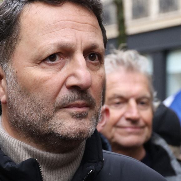 Arthur (Jacques Essebag) - Marche pour la République et contre l'antisémitisme à Paris le 12 novembre 2023. © Denis Guignebourg / Bestimage 