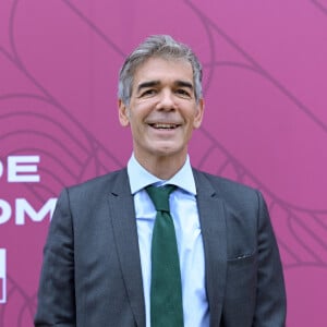 Xavier de Moulins au prix Qatar Arc de Triomphe à l'Hippodrome de Longchamp, le 6 octobre 2024. © Rachid Bellak / Bestimage