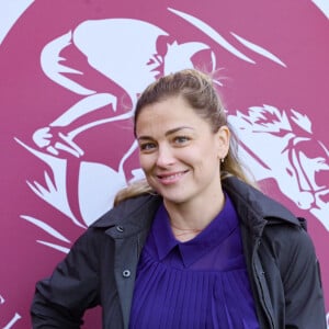 Laure Boulleau au prix Qatar Arc de Triomphe à l'Hippodrome de Longchamp, le 6 octobre 2024. © Rachid Bellak / Bestimage