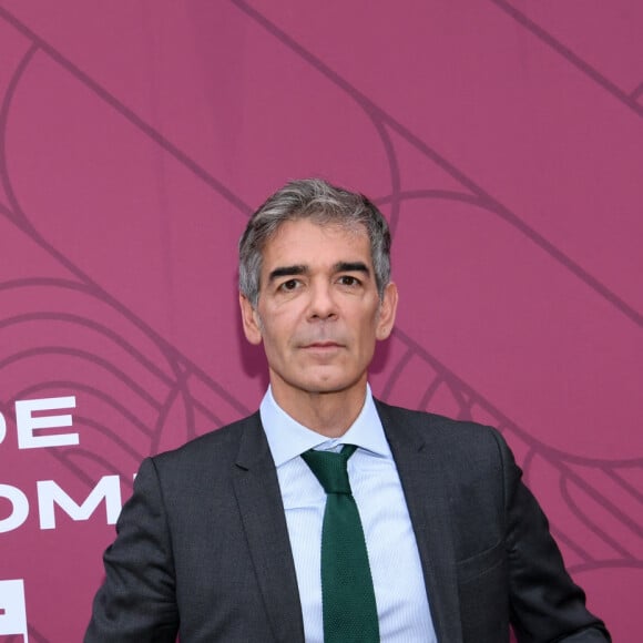 Xavier de Moulins au prix Qatar Arc de Triomphe à l'Hippodrome de Longchamp, le 6 octobre 2024. © Rachid Bellak / Bestimage