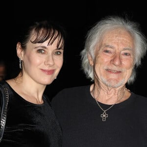 Hugues Aufray avec sa femme Muriel Mégevand - Grande soirée de la solidarité de Tsedaka FSJU au Palais des Congrès de Paris le 12 décembre 2023 © Coadic Guirec / Bestimage