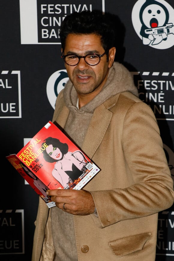 Jamel Debbouze au photocall de la cérémonie de clôture du festival "Cinébanlieue" à l'UGC Ciné Cité Les Halles à Paris, le 18 novembre 2022. © Christophe Clovis/Bestimage