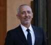 Gad Elmaleh est un humoriste et acteur reconnu qui a plus d'un tour dans son sac ! 
L'humoriste et acteur, Gad Elmaleh arrive au palais de l'Élysée pour un dîner offert aux chefs d'état et de gouvernement par le président de la république dans le cadre du XIXe Sommet de la Francophonie à Paris. © Stéphane Lemouton / Bestimage