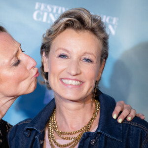 Audrey Lamy, Alexandra Lamy assistent au tapis rouge du 2ème jour du 6ème Festival Cinéroman. Nice, France, le 1er octobre 2024. Photo par Shootpix/ABACAPRESS.COM