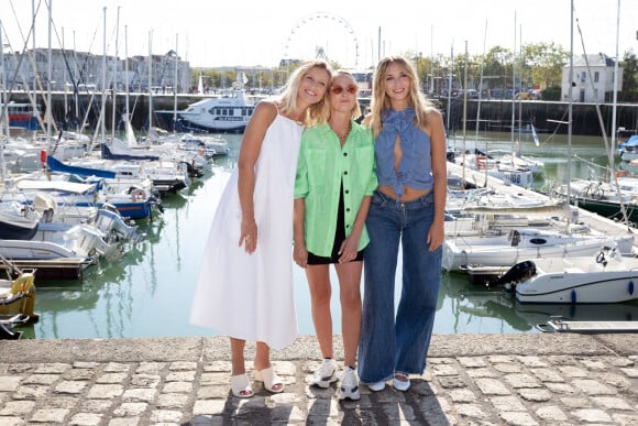 Malgré une grosse frayeur, elles ont toutes les deux pu poursuivre leur carrière...Audrey Lamy, Chloe Jouannet et sa mère Alexandra Lamy assistent au photocall Killer Coaster lors du 25e Festival de la fiction de La Rochelle, le 13 septembre 2023 à La Rochelle, France. Photo par David Niviere/ABACAPRESS.COM