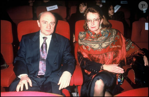 Archives - Michel Blanc et Dominique Lavanant - Le soir de la première du film "Uranus" en 1990.