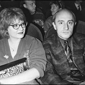 Archives - Josiane Balasko et Michel Blanc à la première du film "Angel Heart" en 1987.